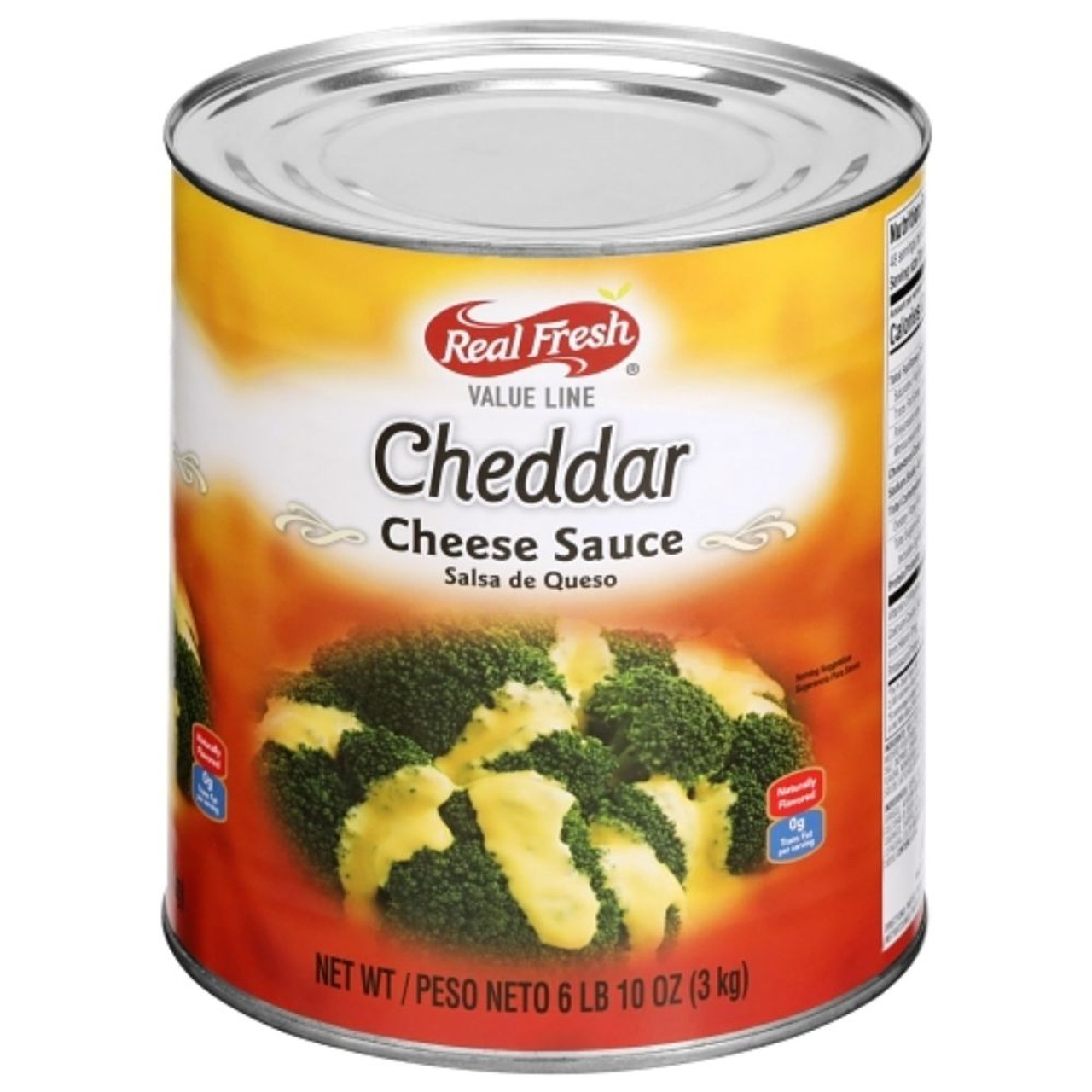 Real Fresh Cheese Sauce, 6.63 Pound, 6 Cans Per Case