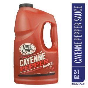 Sauce Craft Cayenne Pepper Sauce, 1 Gallon, 2 Per Case