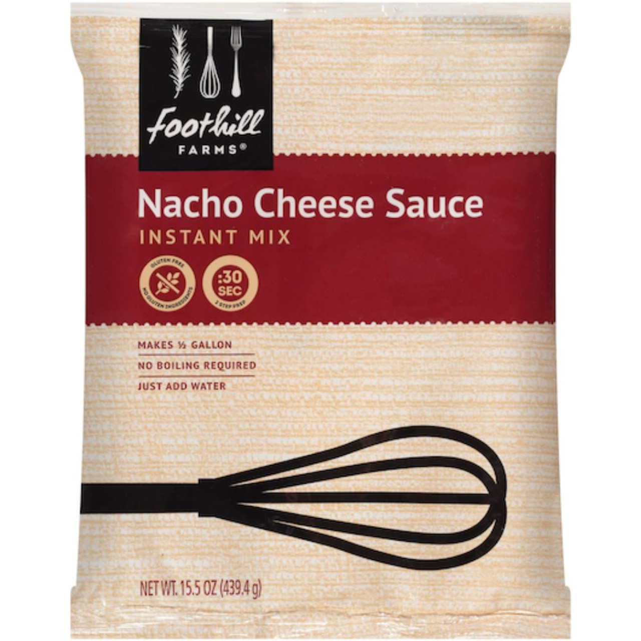 Foothill Farms Nacho Cheese Sauce Mix, 15.5 Ounce, 8 Per Case