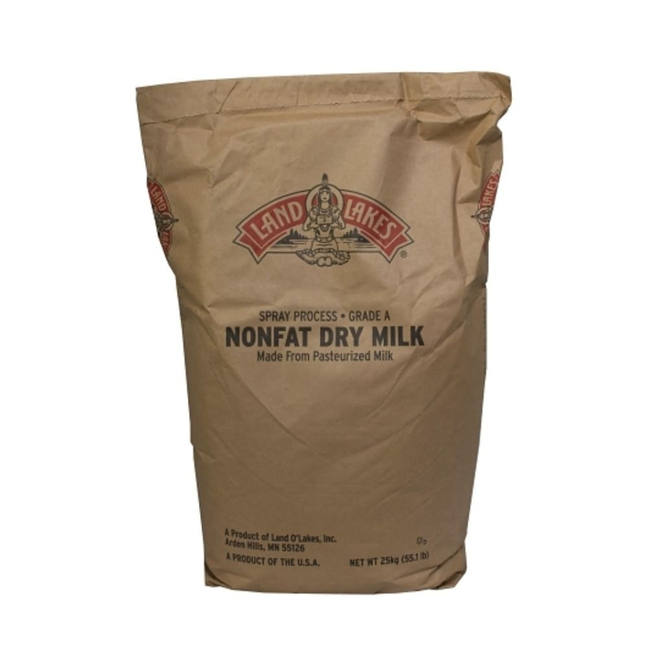 Commodity Grade A High Heat Nonfat Dry Milk, 25 Kilogram, 1 Per Case