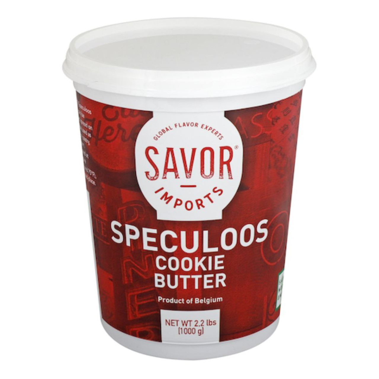 Savor Imports Speculoos Cookie Butter Classic, 1 Kilogram, 6 Per Case