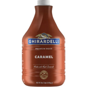 Ghirardelli Caramel Sauce Pump Bottle - 87.3 Oz Per Case, 6 Per Case