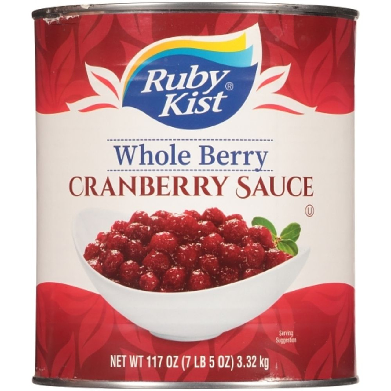 Ruby Kist Whole Cranberry Sauce, 117 Fluid Ounce, 6 Per Case