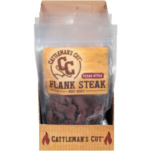Cattlemen s Flank Steak Texas Style, 9 Ounces, 6 Per Case