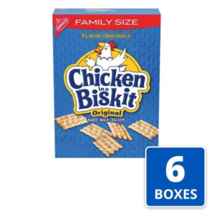 Chicken In A Biskit Crackers, 7.5 Ounces, 6 Packs Per Case