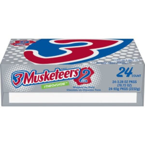 3 Musketeers Multi Piece King Size Chocolate Candy Bar, 3.28 Ounces, 144 Per Case