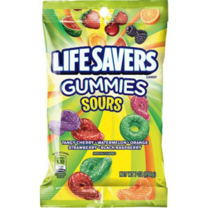 LifeSavers Sour Gummies , 7 Oz -- 12 Per Case