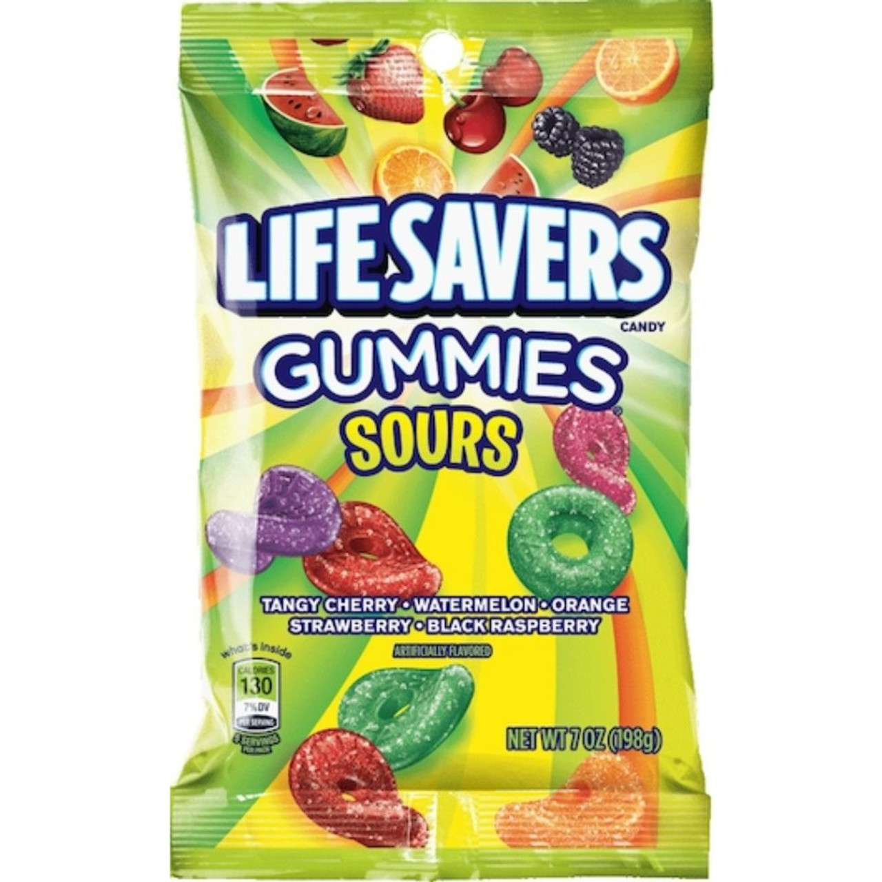 LifeSavers Sour Gummies , 7 Oz -- 12 Per Case