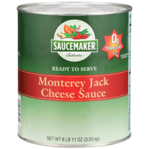 Saucemaker White Monterey Jack Cheese Sauce, 107 Ounces, 6 Per Case