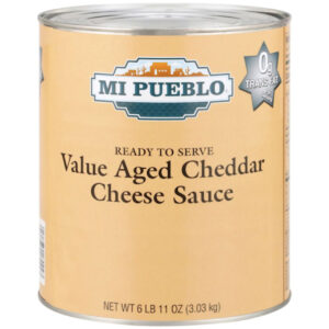 Mi Pueblo Aged Cheddar Cheese Sauce, 107 Ounce, 6 Per Case