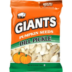 Giants Dill Pickle Pumpkin Seeds, 5.15 Oz (Pack of 12)