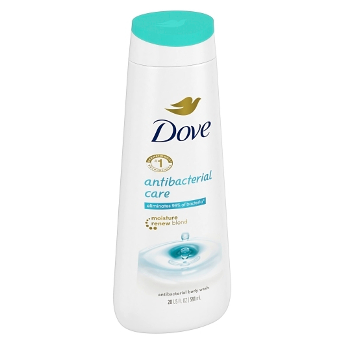 Dove Deep Moisture Body Wash, 20 Fluid Ounce, 4 Per Case