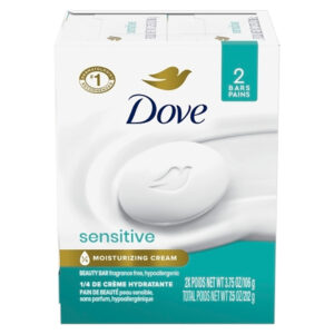 Dove Bar Soap Sensitive Skin, 8 Ounce, 12 Per Case