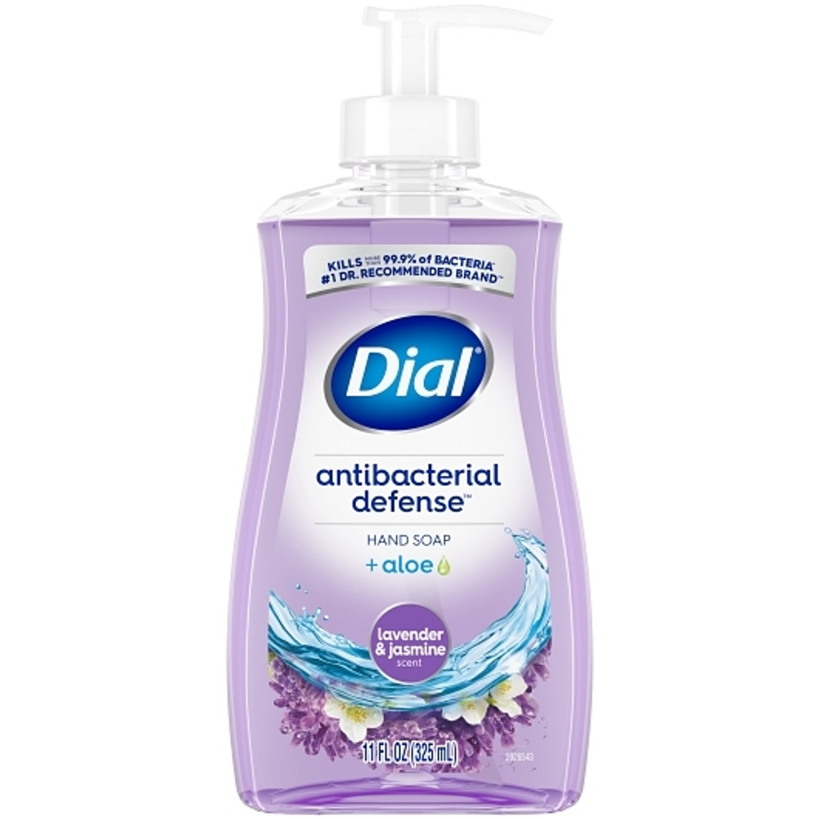 Dial Pomegranate & Tangerine Liquid Hand Soap Antibacterial Defense, 11 Fluid Ounce, 12 Per Case