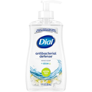 Dial Pomegranate & Tangerine Liquid Hand Soap Antibacterial Defense, 11 Fluid Ounce, 12 Per Case