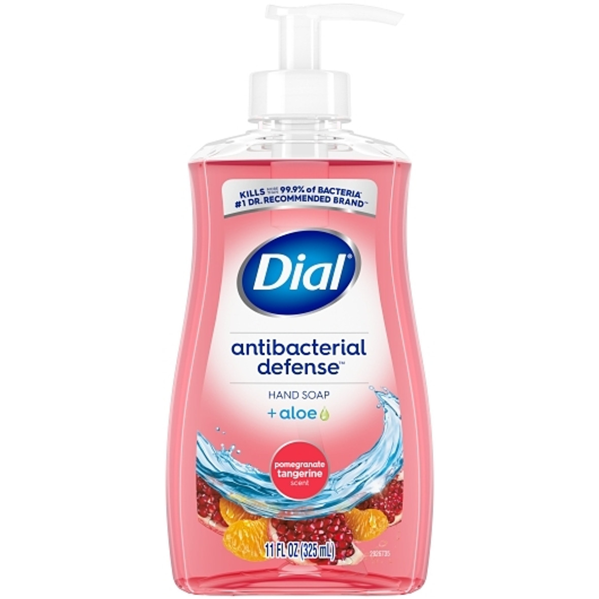 Dial Lavender & Jasmine Liquid Hand Soap Antibacterial Defense, 11 Fluid Ounce, 12 Per Case