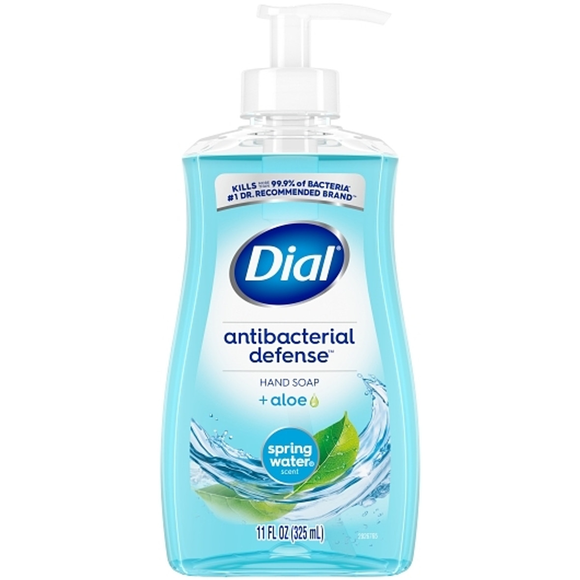 Dial Pomegranate & Tangerine Liquid Hand Soap Antibacterial Defense, 11 Fluid Ounce, 12 Per Case