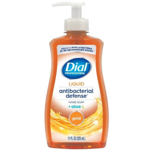 Dial Pomegranate & Tangerine Liquid Hand Soap Antibacterial Defense, 11 Fluid Ounce, 12 Per Case