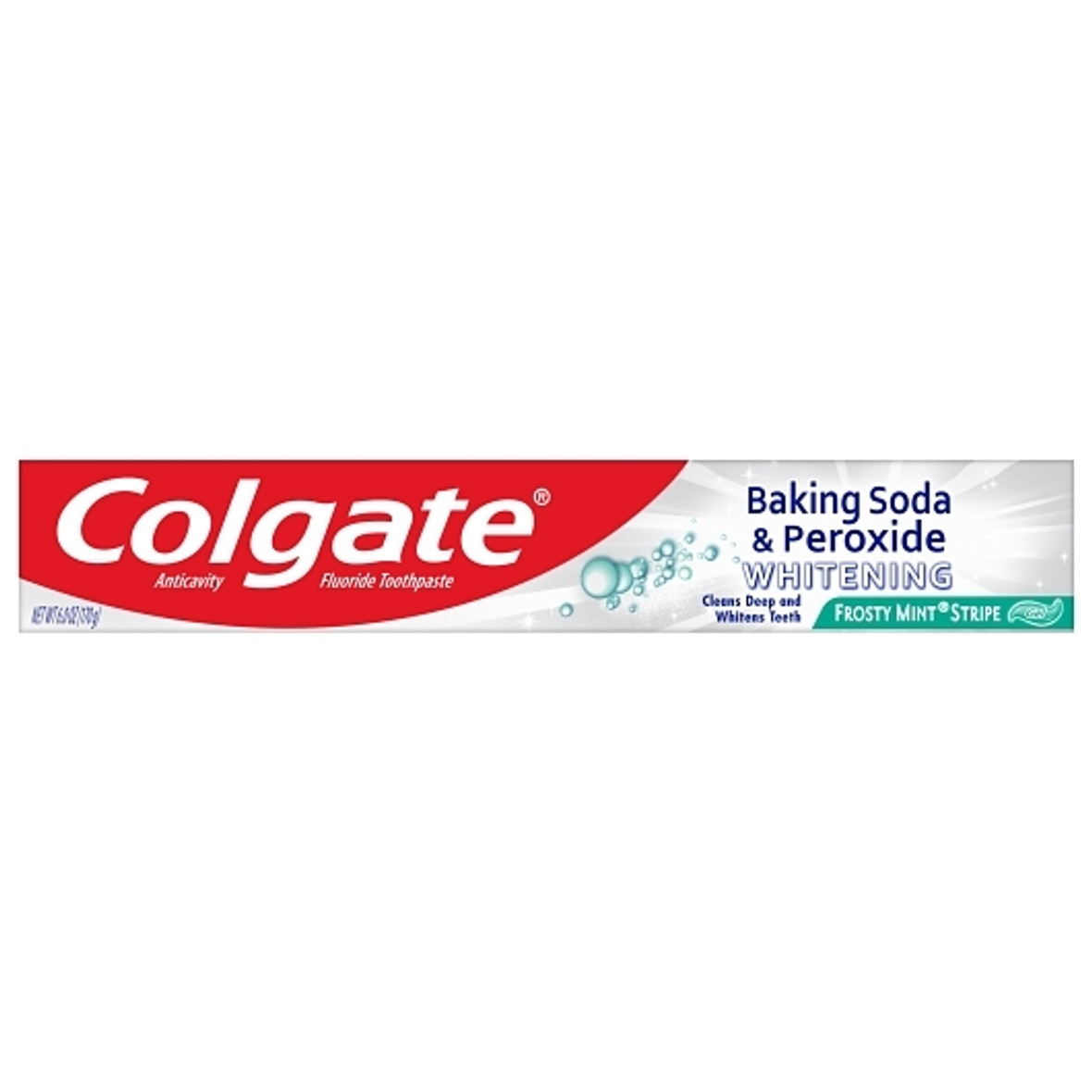 Colgate Baking Soda & Peroxide Whitening Toothpaste, 6 Ounces, 24 Per Case
