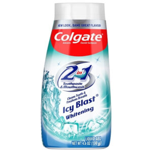 Colgate 2-In-1 Whitening And Tarter Control Liquid Toothpaste & Mouthwash, 4.6 Ounce, 12 Per Case