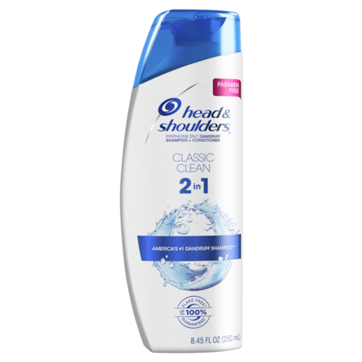 Head & Shoulders Anti Dandruff Shampoo Classic Clean, 8.45 Fluid Ounce, 6 Per Case