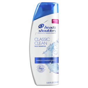 Head & Shoulders 2-In-1 Classic Clean Shampoo, 8.45 Fluid Ounce, 6 Per Case