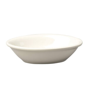 Hall China Oval Baker (9 Oz) White, 2 Dozen