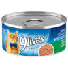 9 Lives Meaty Pate Super Supper Cat Food Singles, 5.5 Ounces, 24 Per Case