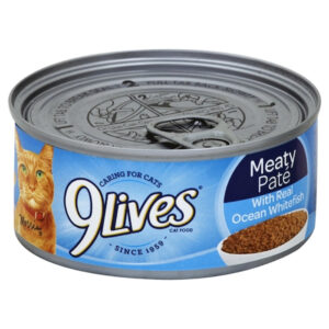 9 Lives Meaty Pate Seafood Platter Cat Food Singles, 5.5 Ounces, 24 Per Case