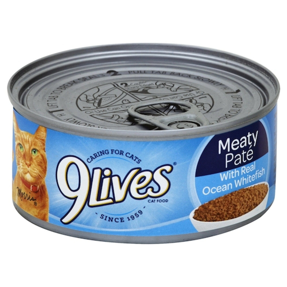9 Lives Meaty Pate Seafood Platter Cat Food Singles, 5.5 Ounces, 24 Per Case