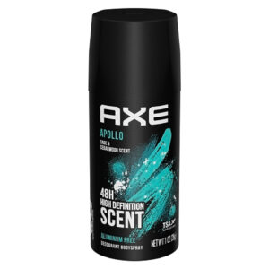 Axe Men Aluminum-Free Anarchy Deodorant Body Spray, 4 Ounce, 12 Per Case