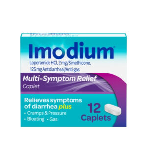 Imodium A-D Caplets, 24 Count, 6 Per Pack, 4 Per Case