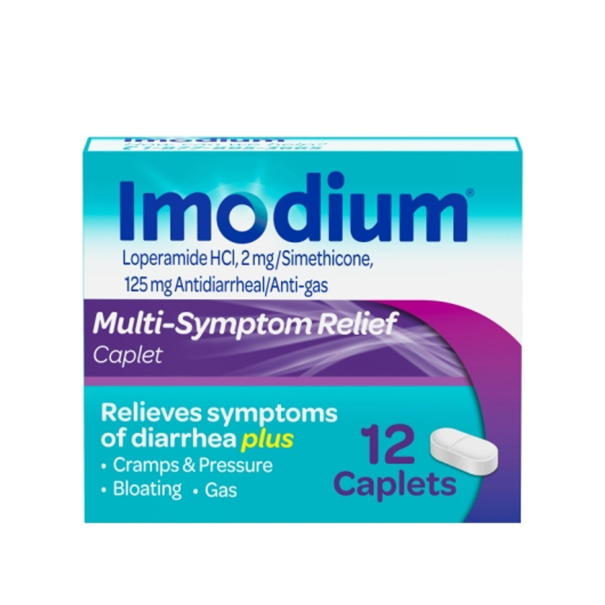 Imodium A-D Caplets, 24 Count, 6 Per Pack, 4 Per Case