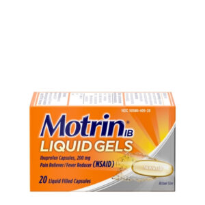 Motrin Caplets, 50 Count, 6 Per Pack, 8 Per Case