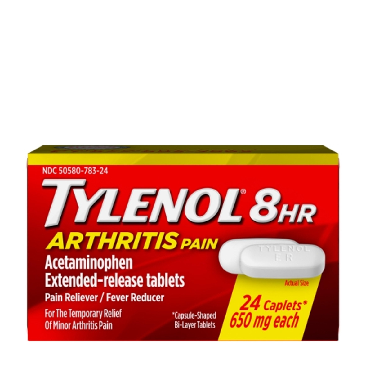 Tylenol Pm Extra Strength Caplets, 24 Count, 6 Per Pack, 12 Per Case