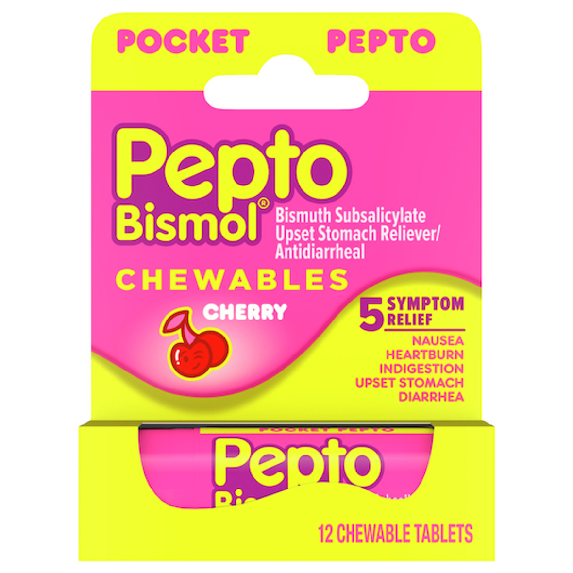 Pepto Original Chewable Tablets, 30 Count, 24 Per Case