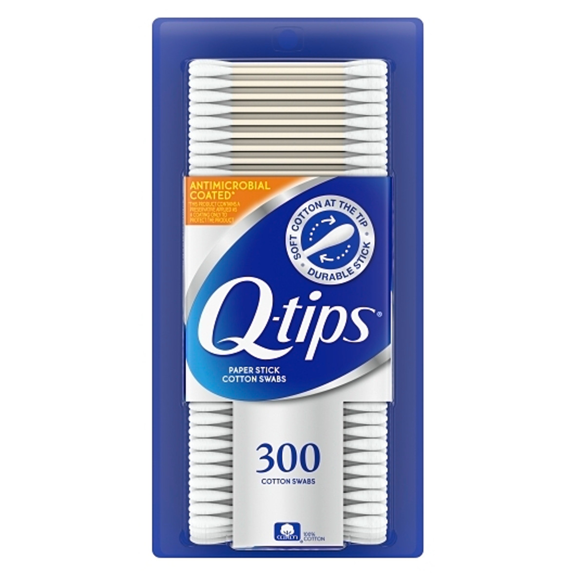 Q-Tips Cotton Swabs, 375 Piece, 12 Per Case