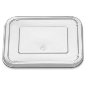 D & W Fine Pack 32 Ounce Hot Cold Clear Lid, 50 Per Box, 10 Per Case