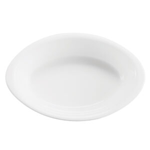 Hall China Oval Baker (6 Oz) White, 2 Dozen