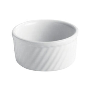 Hall China Souffle Dish (8 Oz) White, 2 Dozen