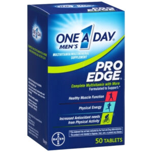 One-A-Day Men 50+ Advantage, 100 Piece, 24 Per Case