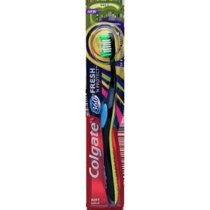 Colgate 360 Soft Toothbrush Adult 42 Millimeter, 1 Each, 72 Per Case