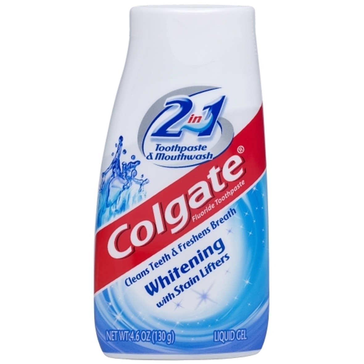 Colgate 2-in-1 Icy Blast Toothpaste & Mouthwash, 4.6 Ounces, 12 Per Case