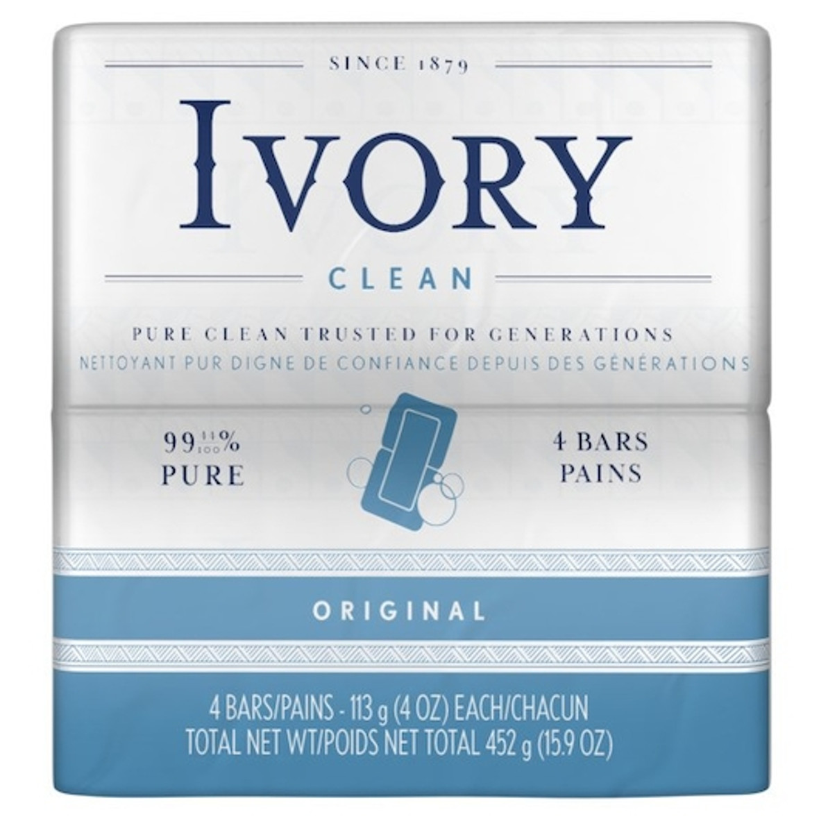 Ivory Gentle Bar Soap, 3.17 Ounce, 24 Per Case