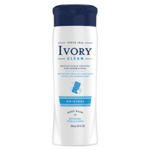 Ivory Shower & Bath Liquid Body Wash, 21 Fluid Ounce, 4 Per Case