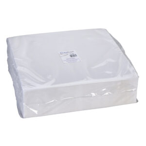 Hoffmaster® Airlaid Flat Pack Napkins, 1 Ply, 15.5 x 15.5, White, 1,000/Carton