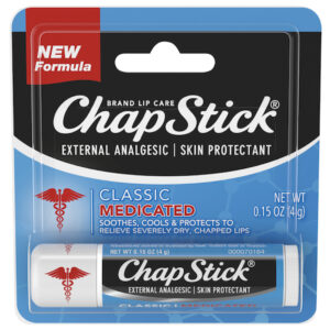 Chapstick Moisturizer Lip Balm Tube, 0.15 Ounce, 144 Per Case
