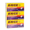 Bayer Aspirin Back and Body Extra Strength Coated Tablets, 100 Count, 24 Per Case