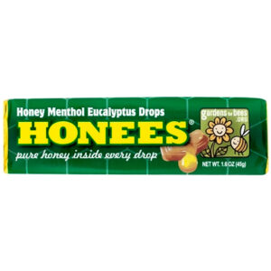 Honees Honey Filled Throat Drops, 1.6 Ounce, 24 Per Pack, 12 Per Case
