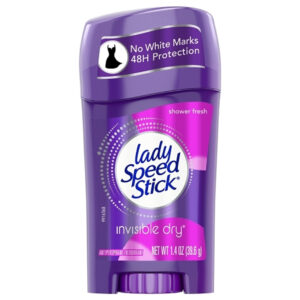 Lady Speed Stick Anti-Perspirant, Invisible Dry Powder Fresh,  1.4 Ounce, 12/Case